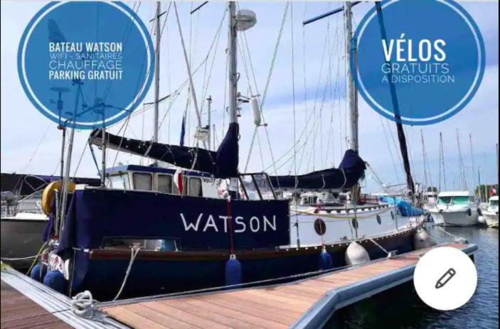 Bateau Watson Accueillant & Chaleureux Ouistreham Exterior foto